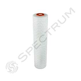 PPP-100-20LD : SPECTRUM Premier Pleat Polypropylene Filter 100 micron 20'' LD DOE/Silicone Gaskets - BOX QUANTITY OF 4 