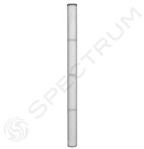 PPPES-0.45-40AAS : SPECTRUM Premier Pleat PES Filter 0.45 Micron 40'' DOE/Silicone Gaskets