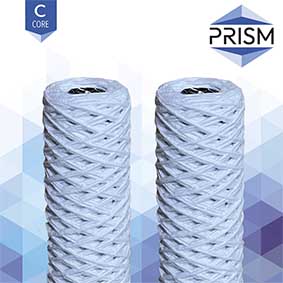 FC-DWCO-5-R40-1X-C  PRISM CORE RANGE :  Wound Cotton Filter 5 micron 40''