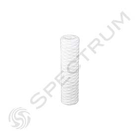 SPECTRUM SWC-100-10-P Wound Cotton Filter Cartridge with Polypropylene Core  100 micron  10