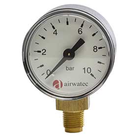 Cintropur Manometer (Pressure Gauge) 1/8