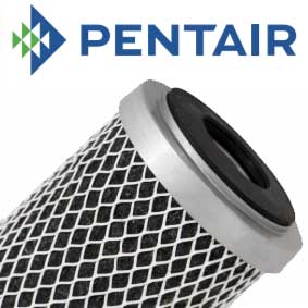 Pentair Fibredyne FloPlus-10 Carbon Cartridge  0.5 Micron  9 3/4