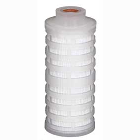 PPP-10-5-120S : SPECTRUM Premier Pleat Polypropylene Filter 10 micron 5'' 120/Closed/Silicone O-rings - BOX QUANTITY OF 18 