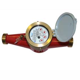 MJ-SDC-15-H  DN15 Multi-Jet Water Meter (Hot) Dry Dial 1/2