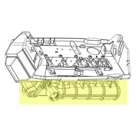 Autotrol 1244650 255 Logix Valve Assembly Without Flow Controls