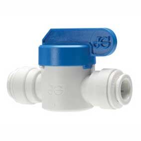 John Guest 3/8" Push Fit Shut Off Valve PPSV041212W | GAPS Water Treatment