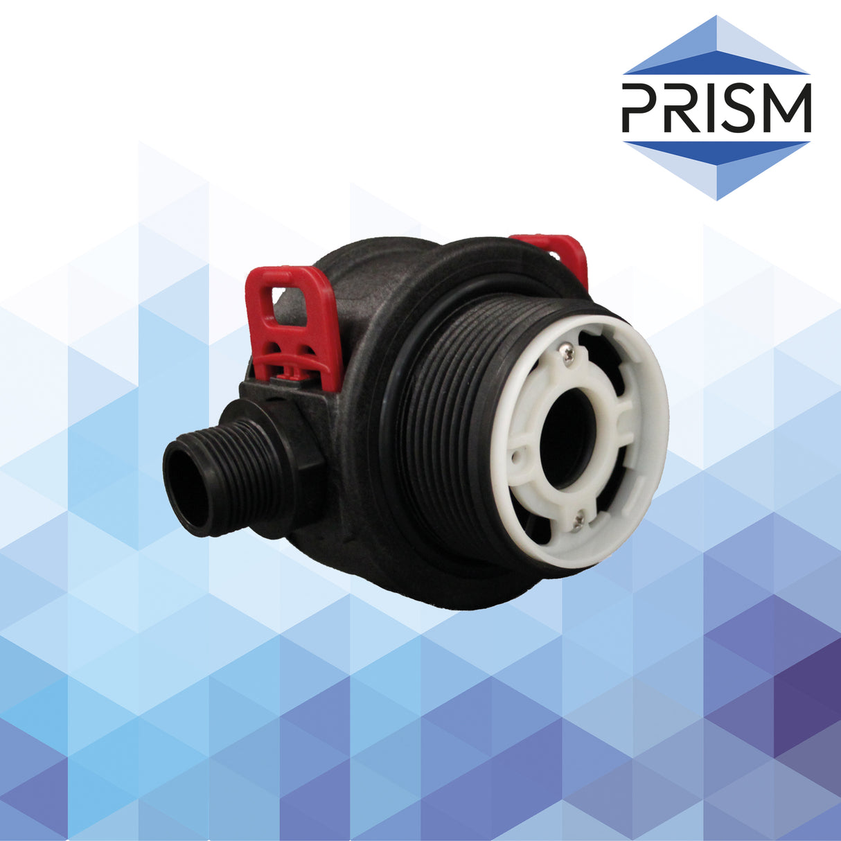 PVA-HEAD-3/4-P  PRISM PLUS RANGE : Pressure Vessel Head with 3/4" Male Fittings