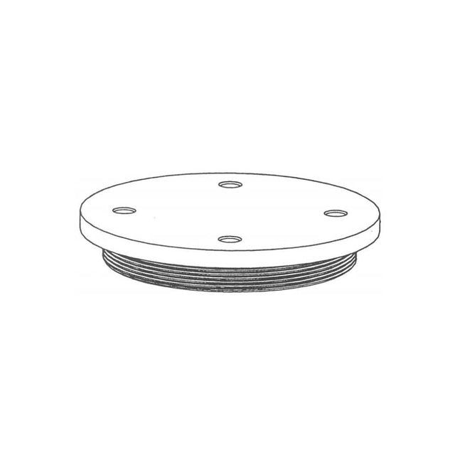 Pentair Structural Closure 6" PVC (Threaded) A2695-3FC | GAPS Water Treatment