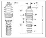 Pentair A-AV-150PP Aeration Valve 1/2” BSP - 1 1/2” BSP for 14” - 63” Vessels (vacuum Breaker)