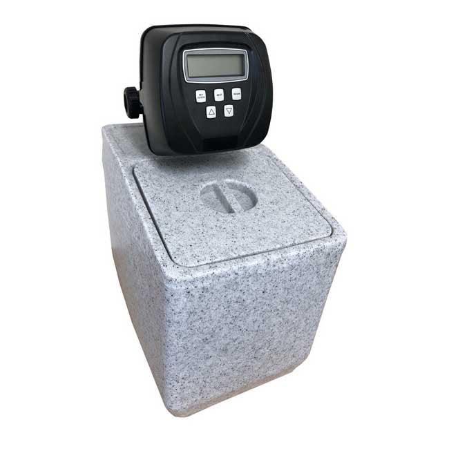 Coral 15 Litre Water Softener Clack ws1 CI metered 3/4" BSPM - LOW FOULING RESIN (iron and manganese reduction)