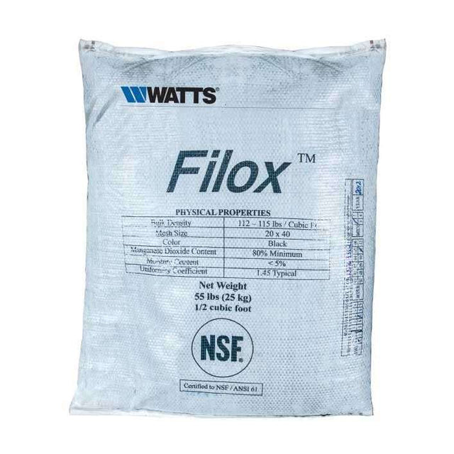 Filox-R (Iron Manganese and Hydrogen Sulphide Removal Media) 1/2 CuFt | GAPS Water Treatment