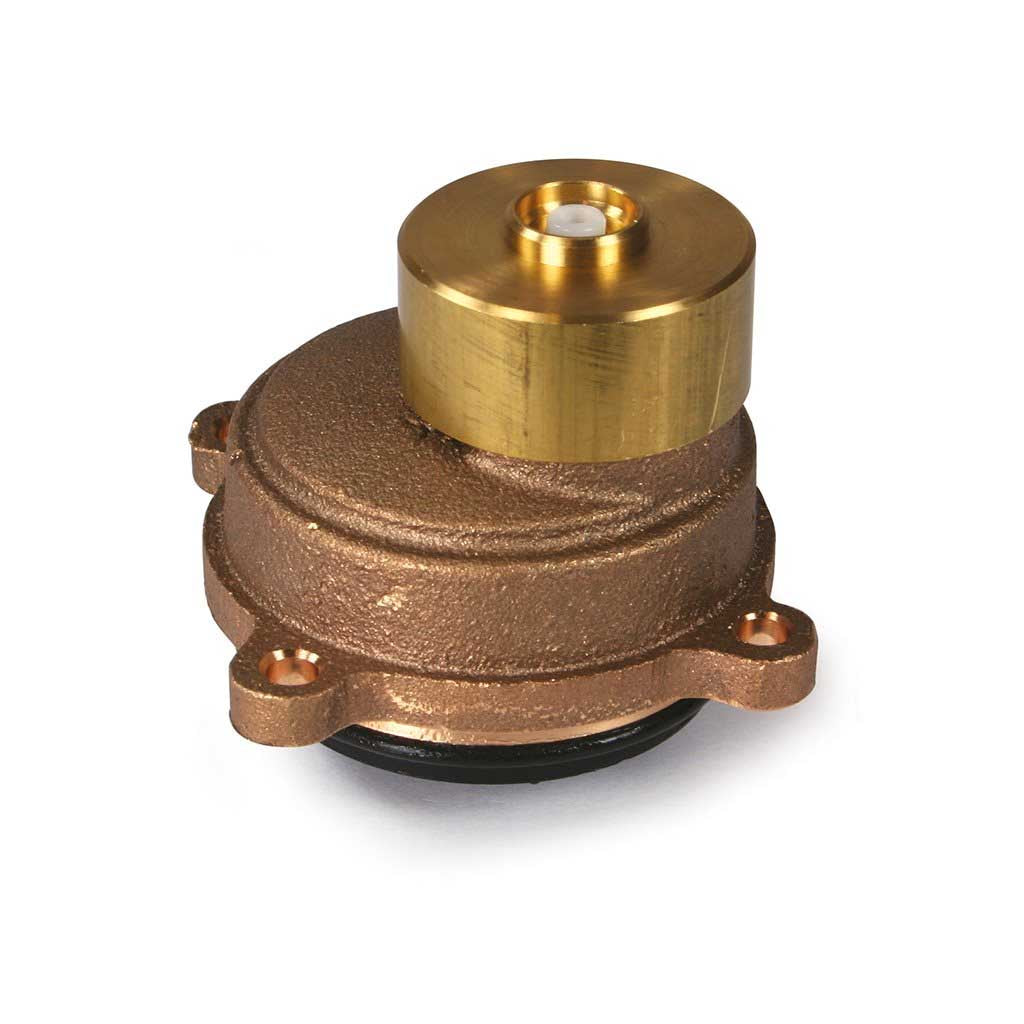 Fleck 29120 - Meter Cover Assembly Brass Extended with Impeller