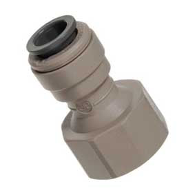 John Guest Female Adaptor 3/8'' Pushfit x 1/2" BSP CI321214S | GAPS Water Treatment