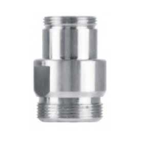 MTF-TA18-S/S : Tap Adaptor Stainless Steel 22mm BSPM x 18mm BSPM with O-rings | GAPS Water Treatment