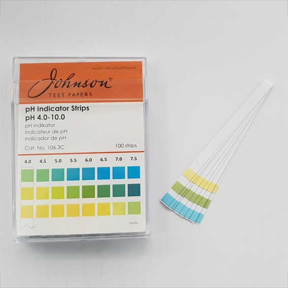 pH Test Strips 4 to 10 Range (100 Tests) | GAPS Water Treatment