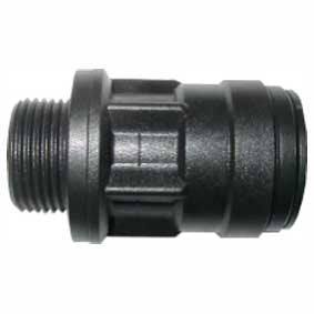 3/4'' Male Thread x 22mm Push Fit (plastic)