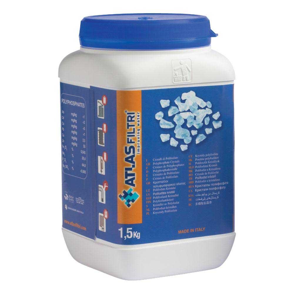 Polyphosphate Crystals 1.5 Kg pack by GAPS Water Treatment for preventing scale buildup and enhancing water quality.