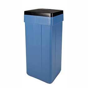 Clack Rectangular Blue Brine Tank with handle, 125 Litres, G21517BB1C00