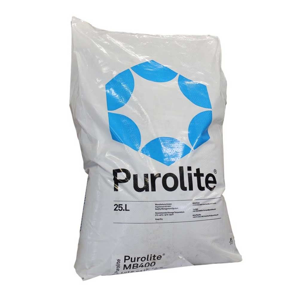 Purolite A850S Anion Resin 25 Litres (Demineralisation with Organics)