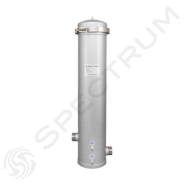 SPECTRUM Inox 5 x 30" Multi Round Stainless Steel Filter Housing 2" BSPM 300 lpm* | GAPS Water Treatment