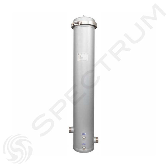 SPECTRUM Inox 3 x 40" Multi Round Stainless Steel Filter Housing 2" BSPM 240 lpm* | GAPS Water Treatment