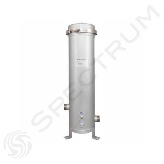 SPECTRUM Inox 7 x 30" Multi Round Stainless Steel Filter Housing 2" BSPM 420 lpm* | GAPS Water Treatment