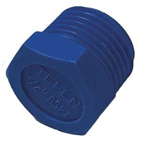 PLUG-1/2 : 1/2" Nylon PLUG