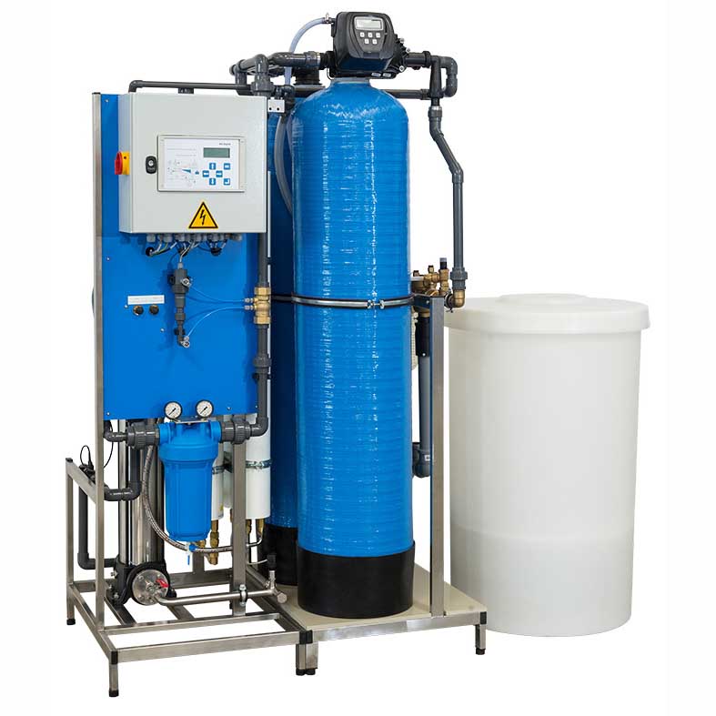 Herco UO-D 2000 CD 2000 lph Reverse Osmosis System with Duplex Softener 420 235 | GAPS Water Treatment