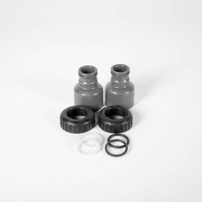 Clack V3007-07 WS1 Fitting 1.25" and 1.5" Solvent Assembly